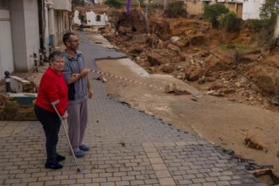 Survivors Of Devastating Flash Floods In Eastern Spain