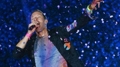 “I don’t know who caught me but thank you so much”: Watch Coldplay’s Chris Martin fall through a stage trapdoor in Melbourne