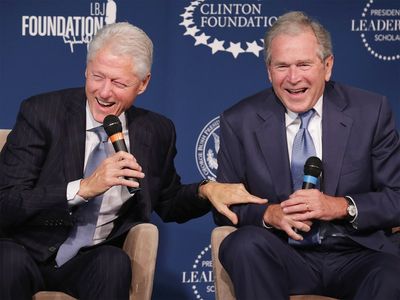 Bill Clinton defends George W Bush over his endorsement decision