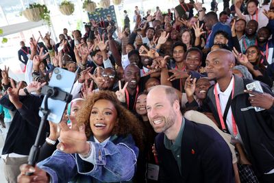 William tells young environmentalists, you are going to change the world