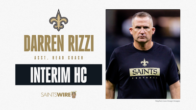 Darren Rizzi has been named the Saints’ interim head coach