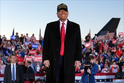 Trump appears to forget where he is at North Carolina rally