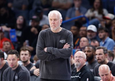 Spurs' Gregg Popovich Out Indefinitely With Health Issue