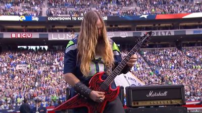 Watch Zakk Wylde bring some metal to the US national anthem ahead of last night's NFL game between the Seattle Seahawks and LA Rams