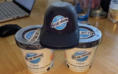 Blue Moon makes boozy, baseball-themed ice cream now. You have all been warned.