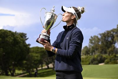 Nelly Korda earns first LPGA Player of the Year title with three events remaining