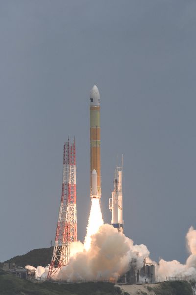 Japan Launches Defense Satellite On New Rocket