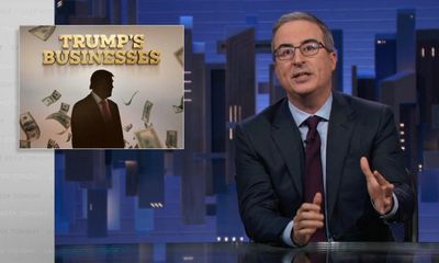 John Oliver on Trump’s businesses: ‘Always operating at maximum greed’