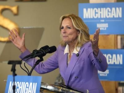 First Lady Jill Biden To Campaign For VP Harris