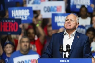 Tim Walz And JD Vance Hold Rallies In Wisconsin Battleground