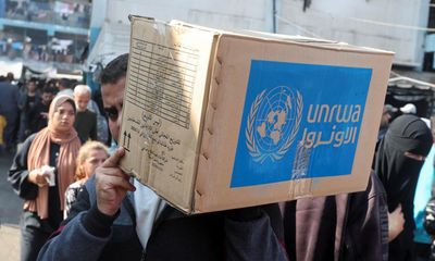 Israel formally tells UN of intent to sever all ties with Unrwa relief agency