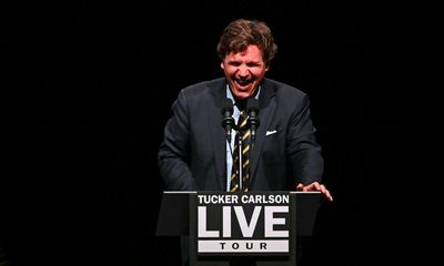 Tucker Carlson credits demons for the invention of nuclear technology