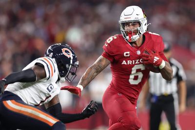 Bears caught cold feet trying to catch Cardinals RB James Conner