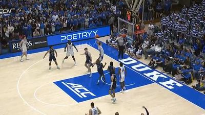 Duke's Cooper Flagg Throws Down Thunderous Dunk in First College Game