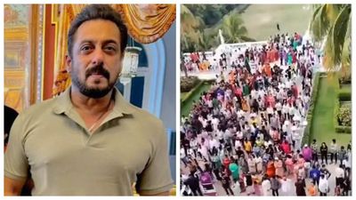 Salman Khan and Rashmika Mandanna shoot for 'Sikandar' at Hyderabad’s iconic Falaknuma Palace - WATCH
