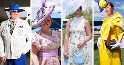 Bright colours and florals complement spring atmosphere at ACT race day