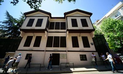 ‘A shrine’: Turkish visitors throng to Atatürk’s birthplace in Thessaloniki