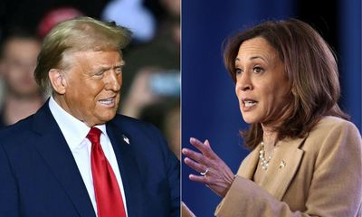 Guardian Essential poll: US gender divide in support for Harris and Trump mirrored among Australians