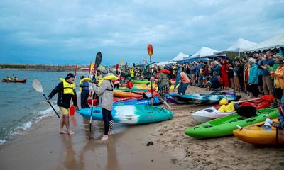 Protesters scale back blockade of world’s biggest coal port but NSW police ready for mass ‘disruption’ at Newcastle