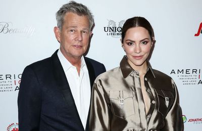 Katharine McPhee, 40, and David Foster, 75, 'aren't fighting age' in relationship