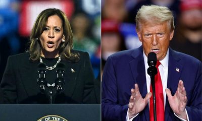 Donald Trump tells supporters Kamala Harris can’t mathematically win election