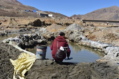 ‘I do an illegal job, stealing’: the women forced to scavenge in Bolivia’s tin mines