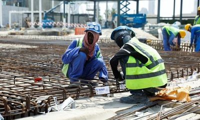 Migrant workers exposed to deadly 45C temperatures in Gulf – report