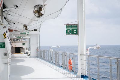 What happens when someone goes overboard on a cruise ship?