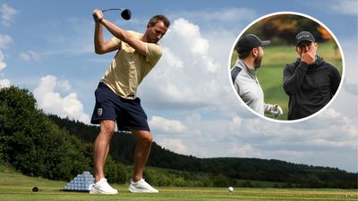 Watch The Moment Harry Kane Almost Makes Par-4 Ace With Rick Shiels