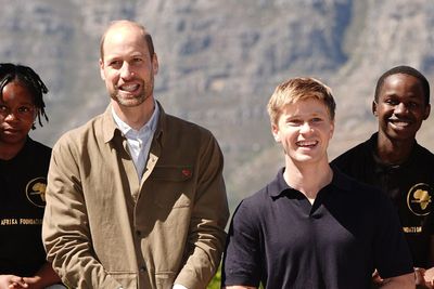 William wears bracelet made by daughter as he reveals favourite African animal