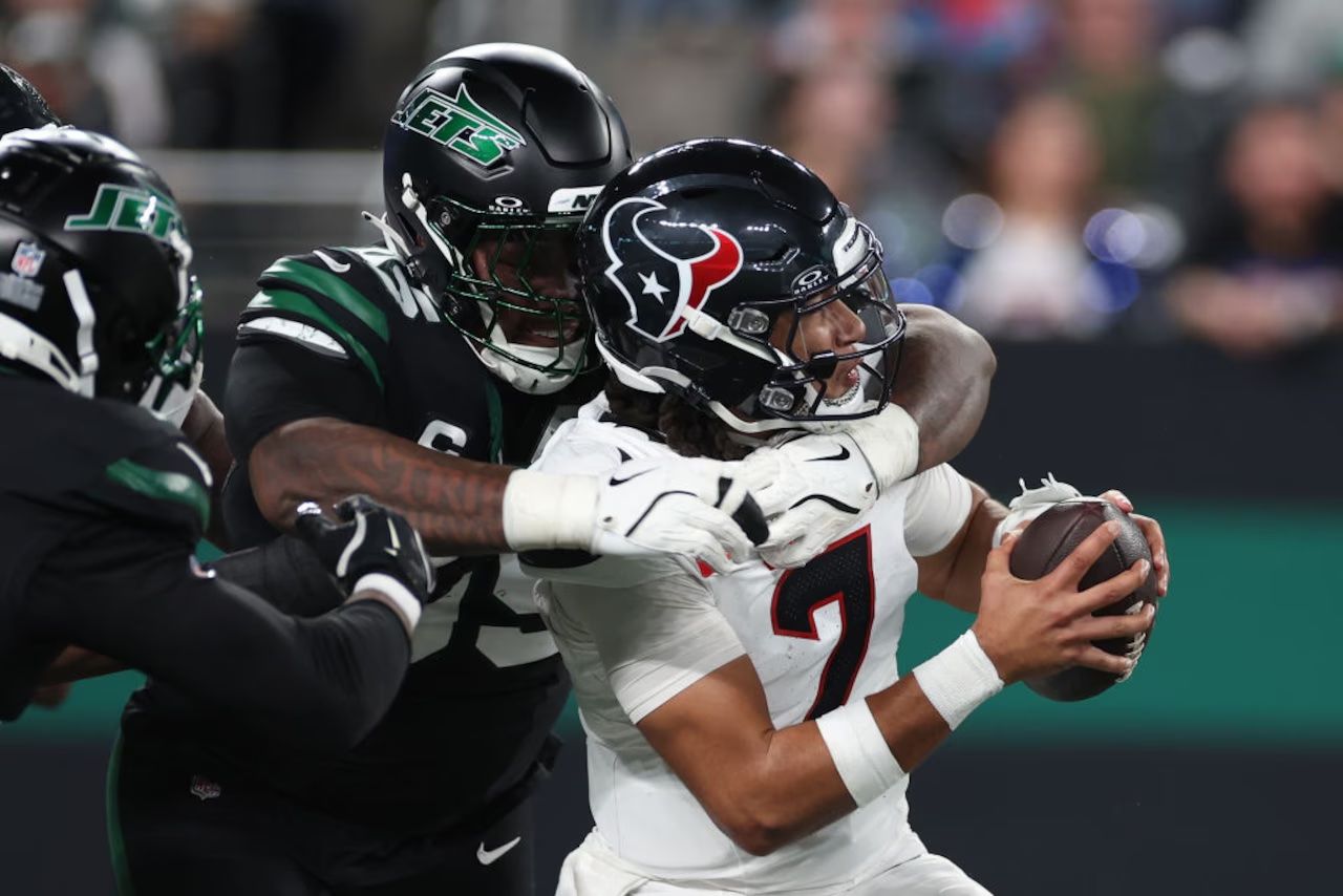 Baldy’s breakdown: Jets’ pass rush beat up Texans…