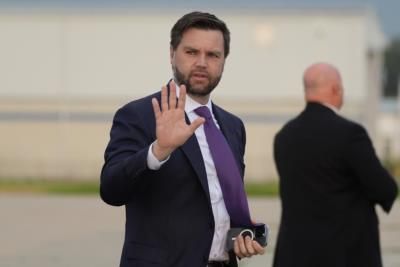 JD Vance Votes In-Person At Cincinnati Polling Place