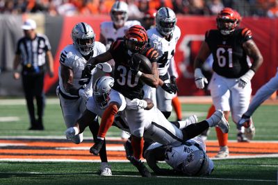 Busters for Raiders Week 9 loss to Bengals