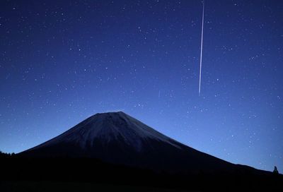 Mount Fuji snowless in November for the first time in 130 years