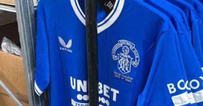 Rangers retro kit with special Ibrox anniversary badge leaked