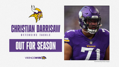 Vikings announce Christian Darrisaw has undergone surgery on his injured knee