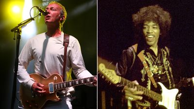 “That’s true. We smoked Jimi Hendrix’s guitar... I thought it’d be fun to crumble a bit of the wood off and pop it inside a joint”: Steve Cradock once smoked the shavings of Hendrix’s Strat by rolling them in a page from the Bible