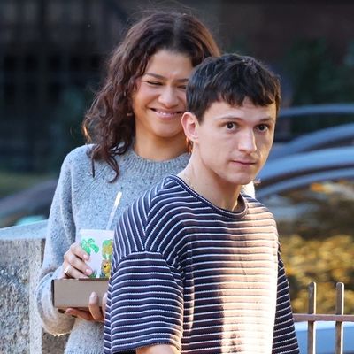 Zendaya Takes a Romantic Stroll With Tom Holland in a Cozy, Affordable Reformation Sweater