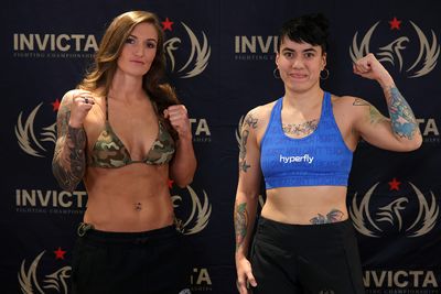 Photos: Invicta FC 58 weigh-ins and fighter faceoffs