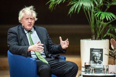 Boris Johnson branded ‘so cheap’ for plugging memoir during US election coverage