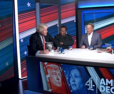 Boris Johnson ‘fired’ during live US election coverage for plugging his book