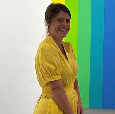 Princess Eugenie Proves a Sunny Yellow Maxi Works for Fall Dressing, Too