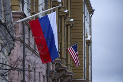 Russia rejects links to bomb scares at polling places in key US states