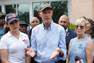 Trump-backed Rick Scott holds off challenge to hang on to Florida Senate seat