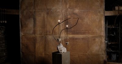 Copper piping turns contemporary lighting: the twist in JamesPlumb’s designs at Gallery Fumi