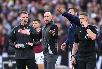 West Ham penalty which sealed Erik ten Hag sacking was VAR mistake, admits Howard Webb