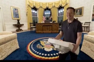 Elon Musk celebrates Trump's predicted election win with bizarre sink picture