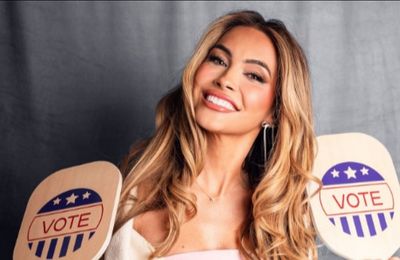 'It's a joke': Chrishell Stause hits back after being accused of getting paid to say she voted for Kamala Harris