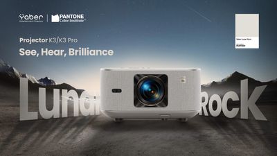 Yaber Lunar Rock K3 projector combines a chic design with incredible picture quality - and all for an affordable price