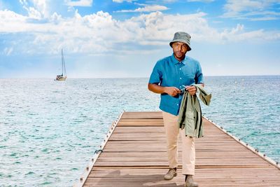 First look at Don Gilet as new lead detective on Death In Paradise